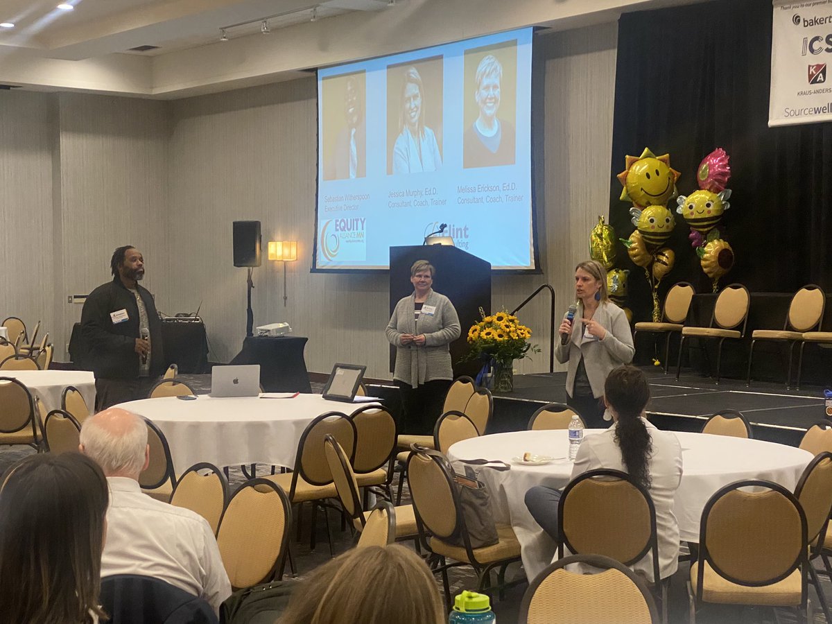 Listening to <a href="/seblee6666/">Sir Sebastian L. Witherspoon</a> and Dr. Erickson and Dr. Murphy of <a href="/FlintConsult/">Flint Consulting</a> discuss the intersections of Equity and Trauma.