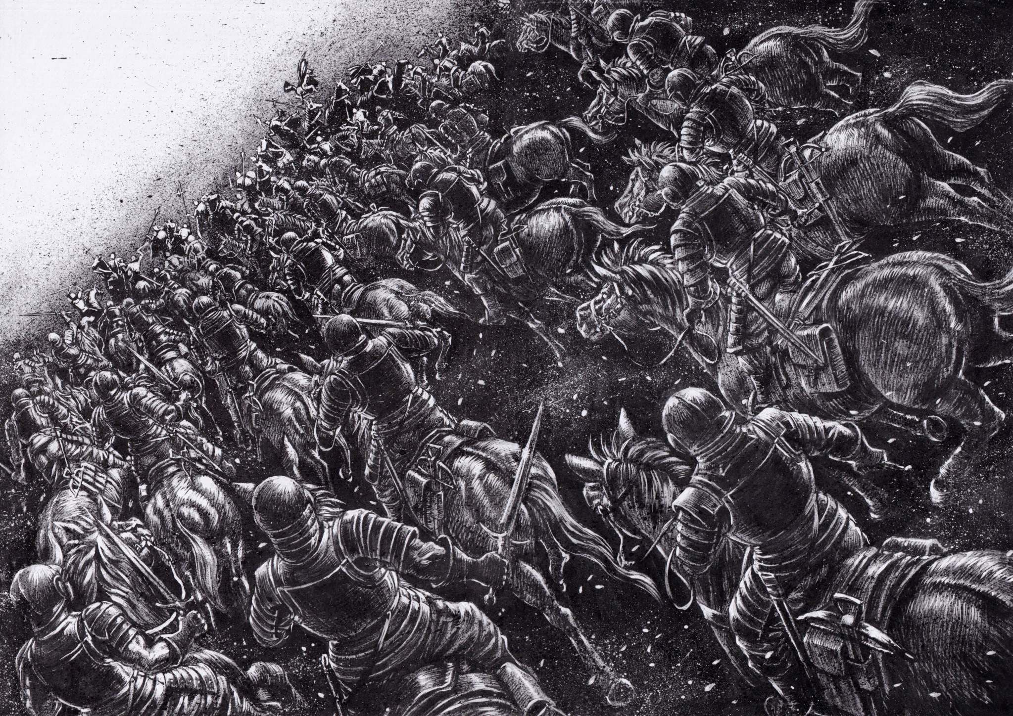 Kentaro Miura Art Chapter 25 Spread Vs 1997 Anime Ep 16 Stitch 1 ベルセルク Berserk Berserkart Miuraart Kentaromiura 三浦建太郎 T Co Abu9te7wqg Twitter