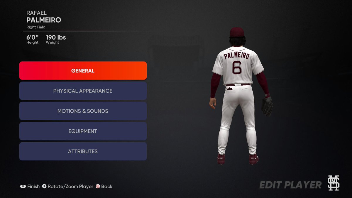 NcaaMlb's tweet photo. Mississippi State Legend Rafael Palmeiro on MLB The Show! #HailState #MLBTheShow https://t.co/RCUVMjuuwH
