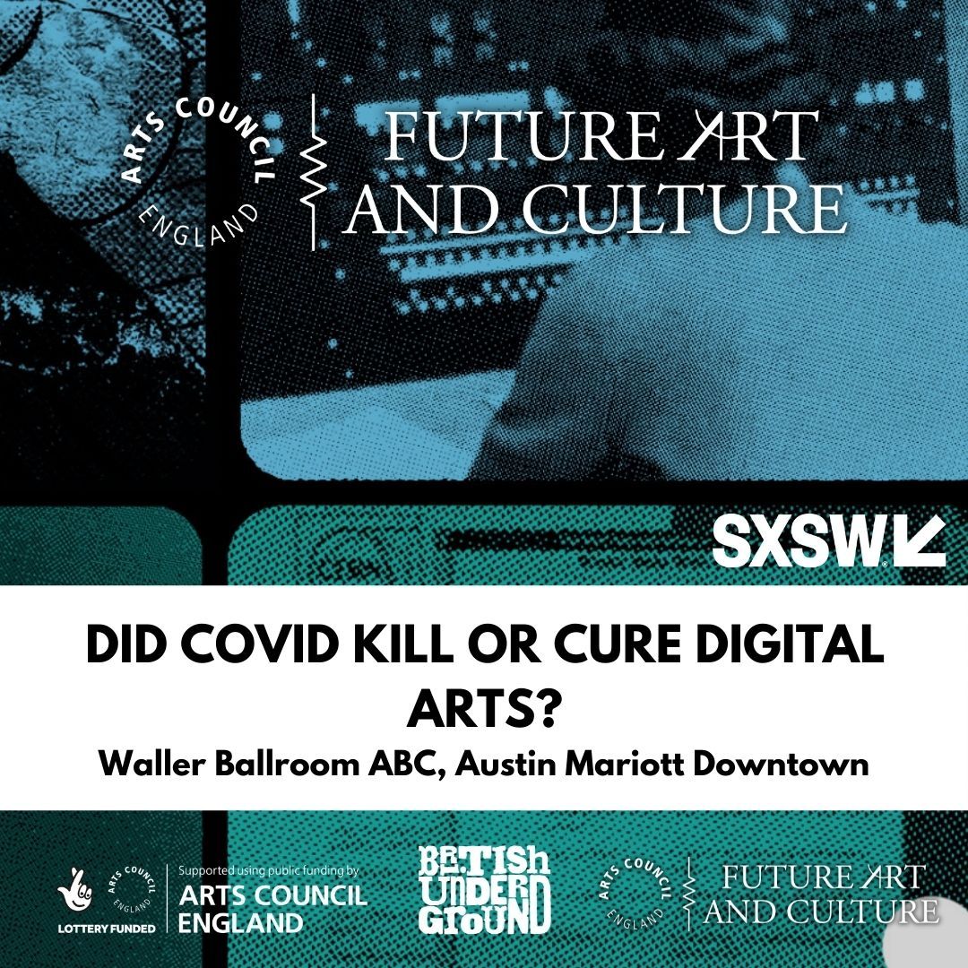 Thrilled to be chairing this panel @sxsw this year as part of @ace_national's Future Art and Culture programme. How was arts and culture's digital pivot during Covid? Join @FionaMorris_ @ankurbahl  and @russtannen to find out. 16th March, 10am
#futureartandculture #UKatSXSW #SXSW