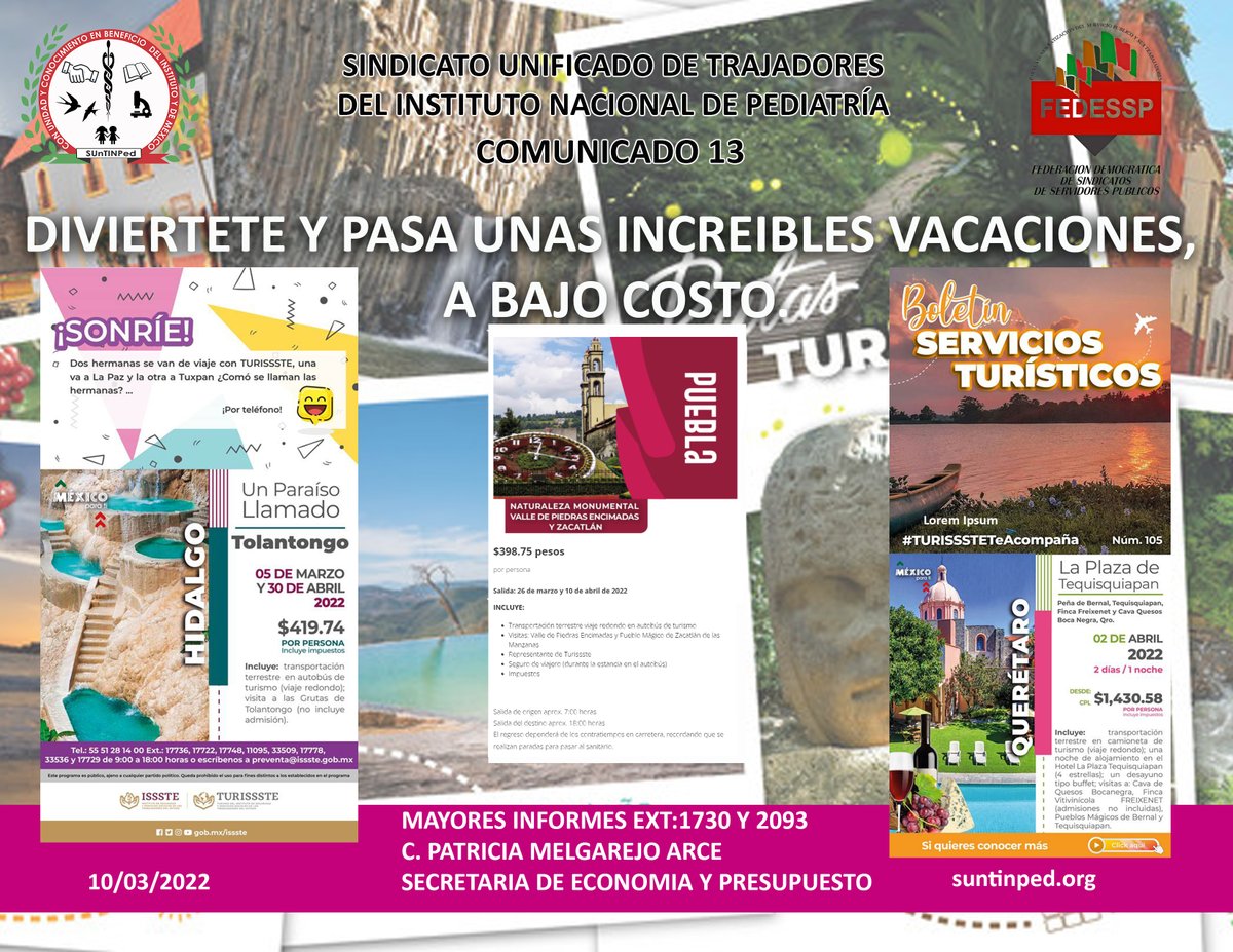 tin_ped's tweet photo. #Enterate 
#turissste 
#viajesabajocosto 
#ComiteEjecutivo 
#suntinpedsiemprecontigo 
@FEDESSP https://t.co/PMcPLohZV2