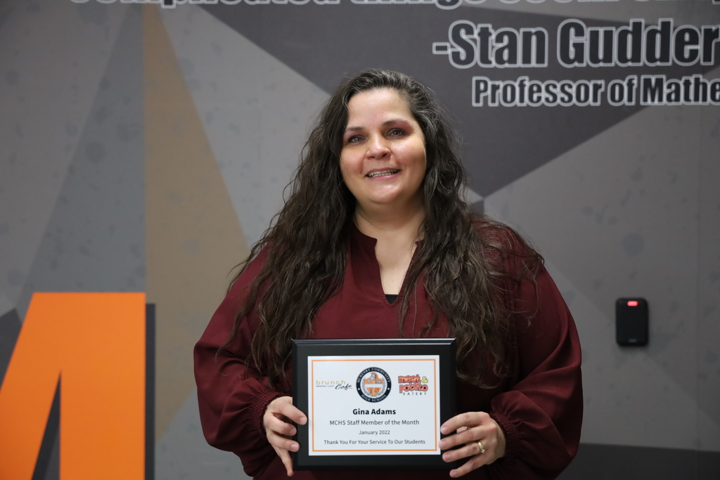 "Mrs. Adams has made this one of my least stressful classes," an AP Calculus AB student said of Instructor Gina Adams, the McHenry High School Staff Member of the Month for January.
Read more about Adams on the district's website.
dist156.org/article/681089