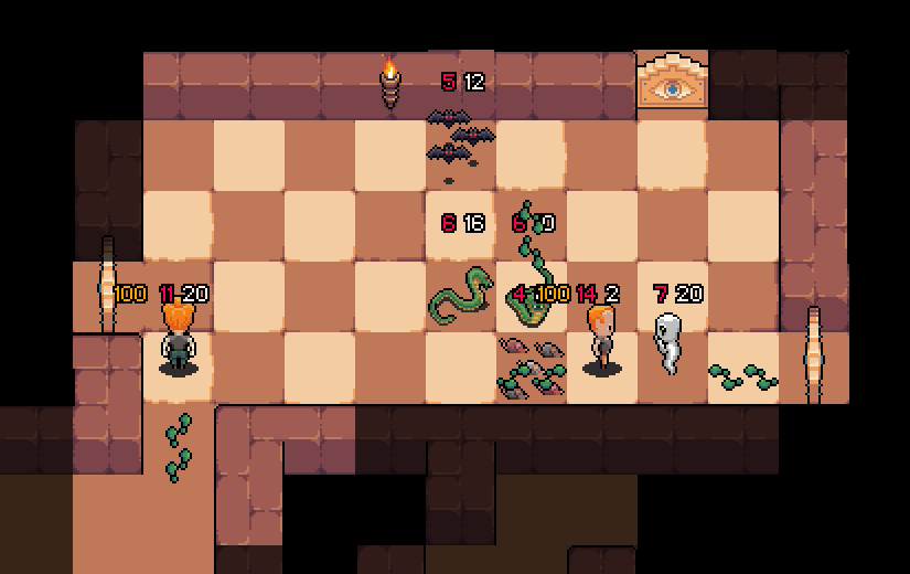 rogueroyalegame's tweet photo. We developed AI players for our game to test the multiplayer aspects as early as possible. It is so much fun to see them put theirselves into a pretty bad situation. 😂

#indiedev #gamedev #AI https://t.co/jQsreLORZw