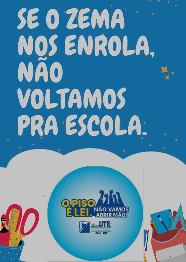 #zemaopisoehlei
Pague o piso aos nossos professores de minas gerais
