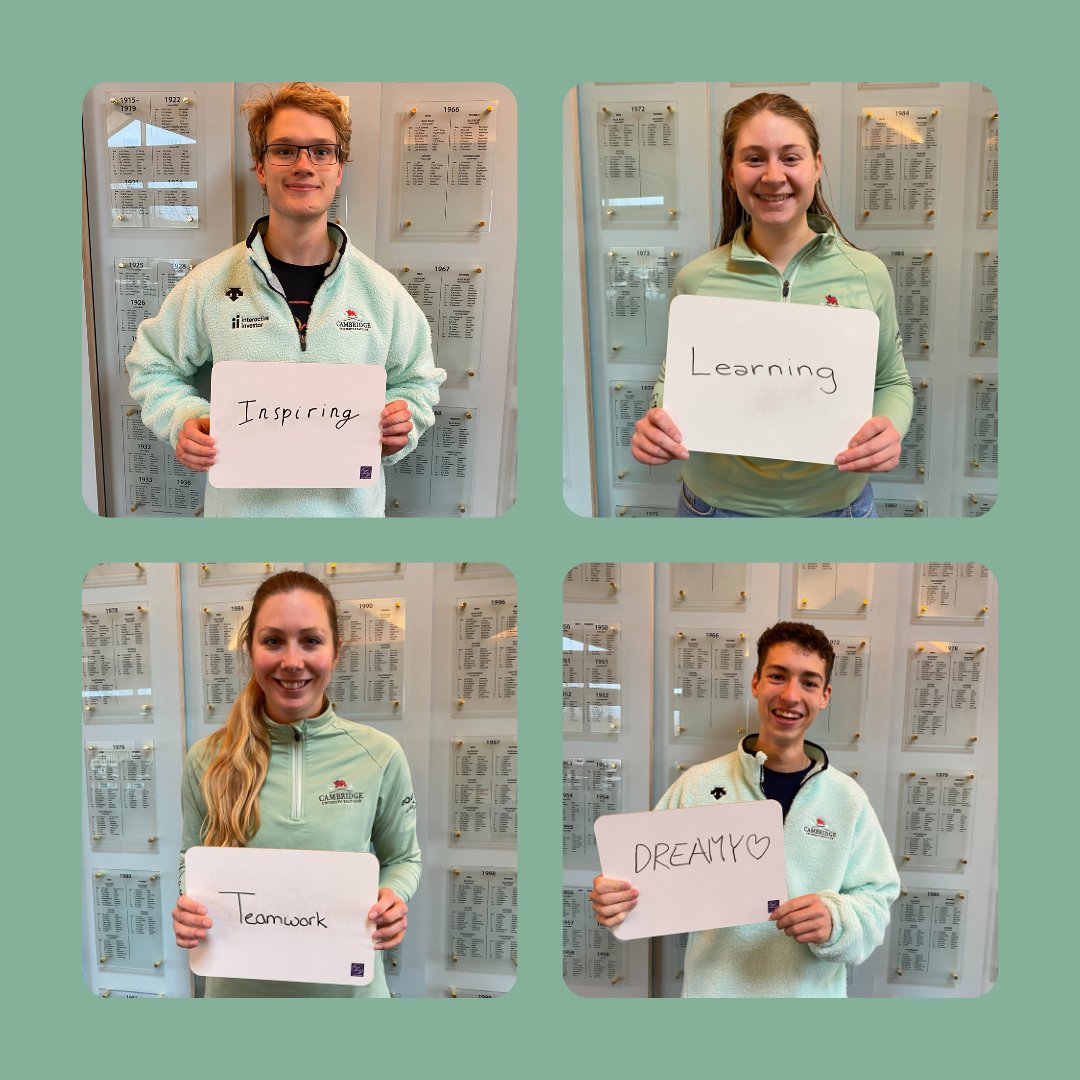 Cambridge University Boat Club tweet media