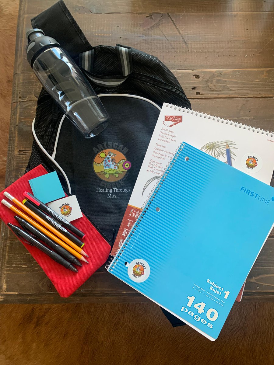 artscancircle's tweet photo. Backpacks and workshop supplies/goodies were shipped up to #FortAlbany last week for an upcoming music workshop.
#ArtsCanCircle #ArtsCanConnects #FortAlbanyFirstNation #musicworkshops #IndigenousYouth https://t.co/bofVRyJDIf