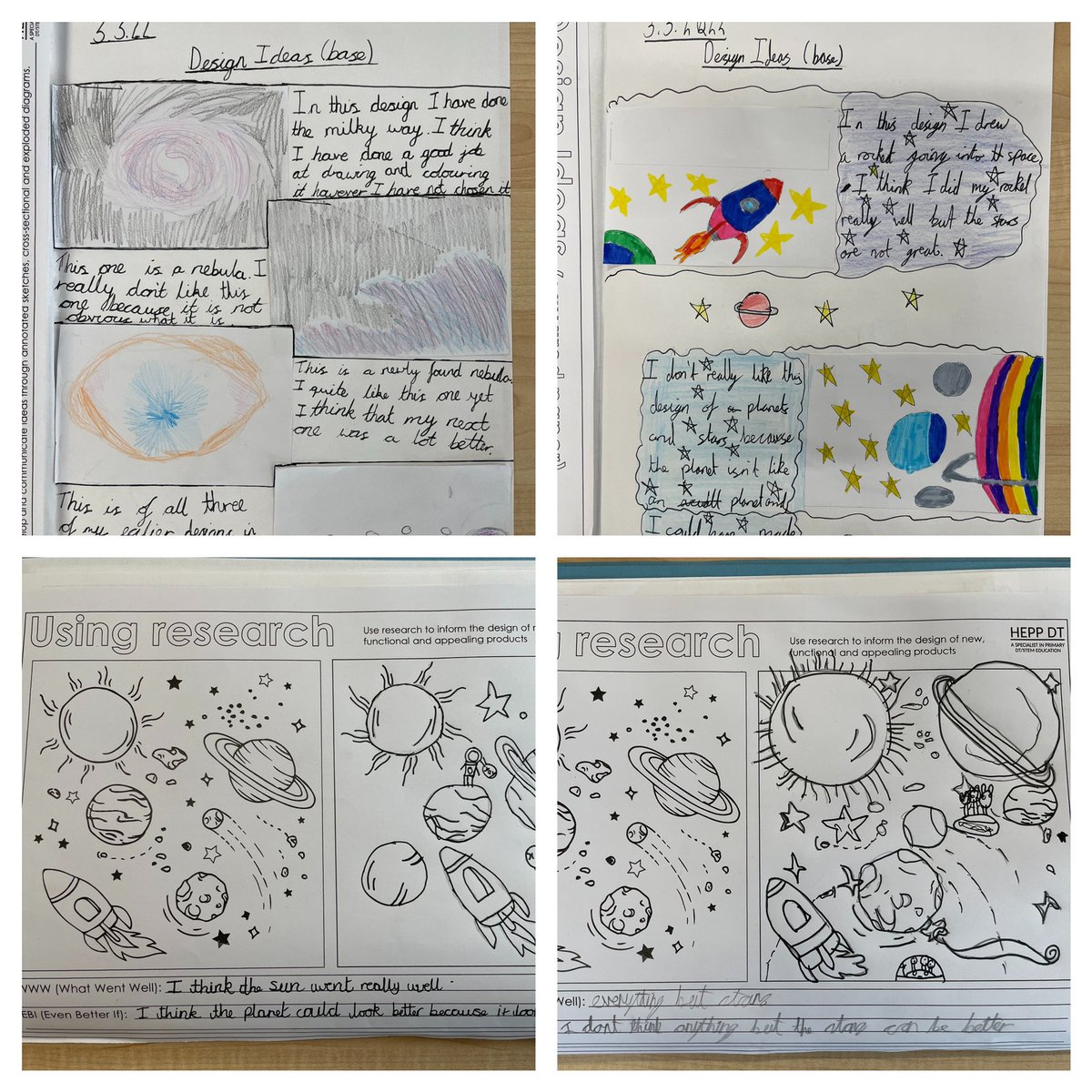 heppdt's tweet image. Top class work today from Year 5 @ParsonCEprimary - we have presented our design ideas and used research to help draft ideas for our next design phase #usingresearch #presentation #evaluate #drafting #refining #designing 🤩👌🏻💪🏼🚀