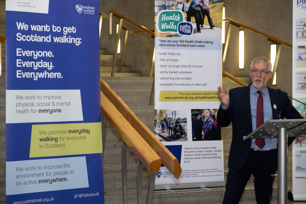 walking_scot's tweet photo. Ian always spoke so passionately about the vital role volunteers played in our work, and never more so than at our annual Volunteer Awards ceremonies.
So it's been great to hear about so many volunteer-led #HealthWalks being dedicated to Ian this week.
#WalkForIan https://t.co/Ew8bUGfVEi