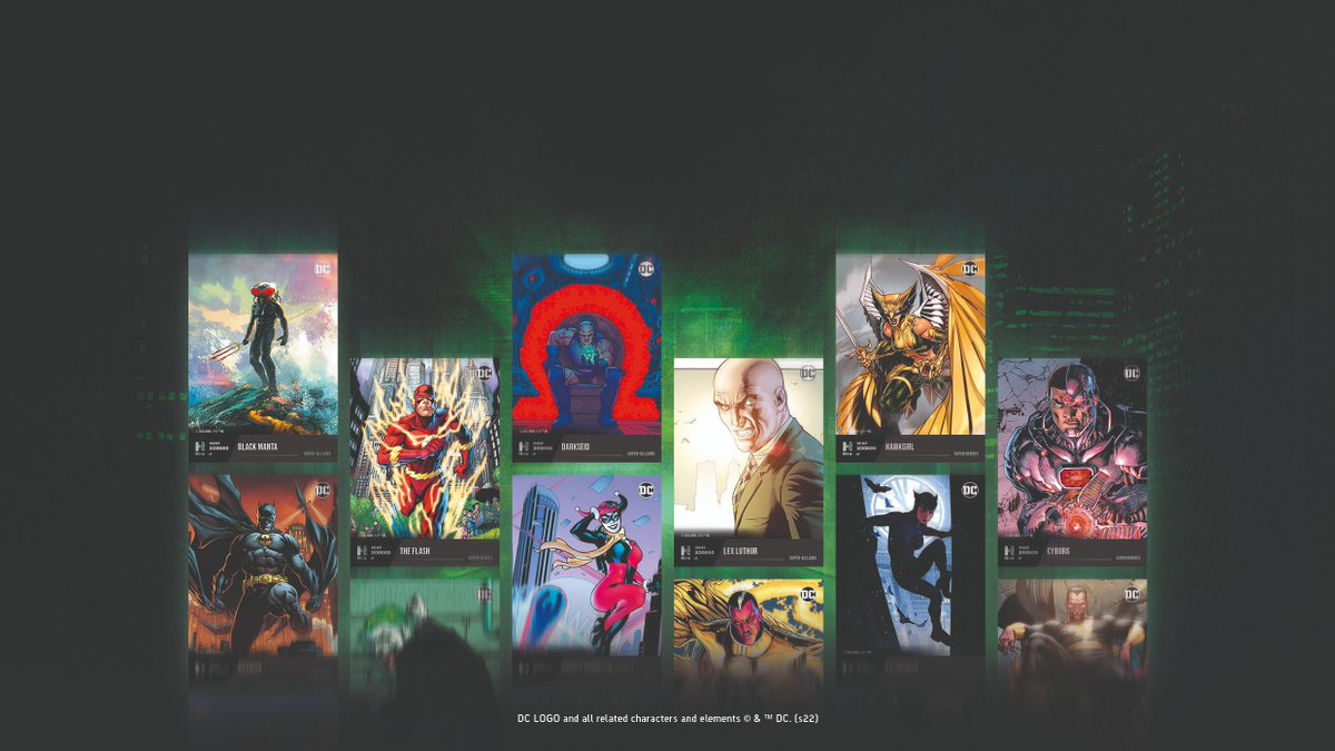 Today, together with <a href="/warnerbros/">Warner Bros.</a>, we are launching DC Hybrid Trading Cards by <a href="/hro/">Hro</a>. Read more in our release: prnewswire.com/news-releases/…
