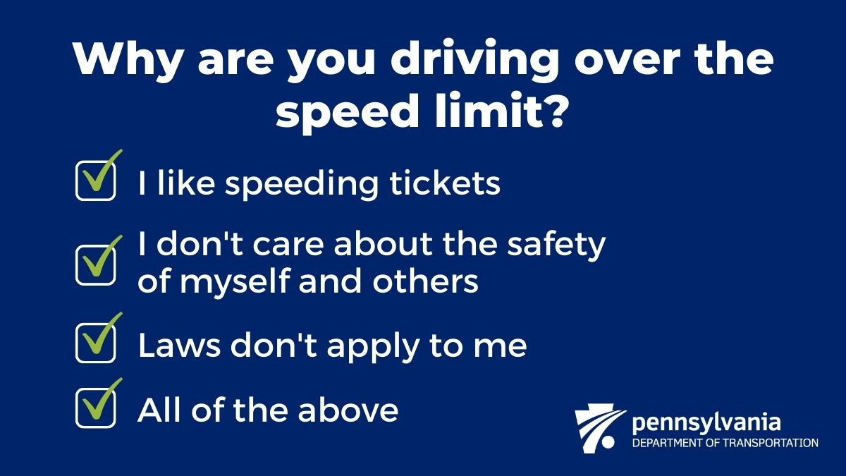 511PAPhilly's tweet photo. Speeding and other aggressive 🚗 driving behaviors are among the leading factors of highway crashes and fatalities in Pennsylvania. #DontDriveAggressive #DontDriveAggressive #BeSafePA https://t.co/ytko1mF8GB