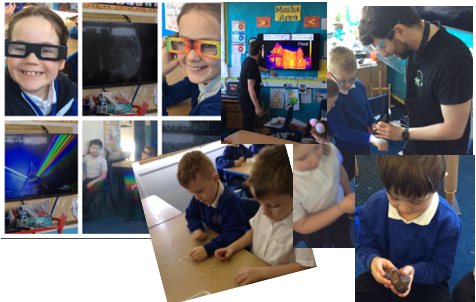 FirstHexham's tweet photo. Thank you to Adam from @kielder_obs for your visit to Hexham First -the children were fascinated to learn about light and space and discover the colour spectrum. https://t.co/yPpGfX47EM