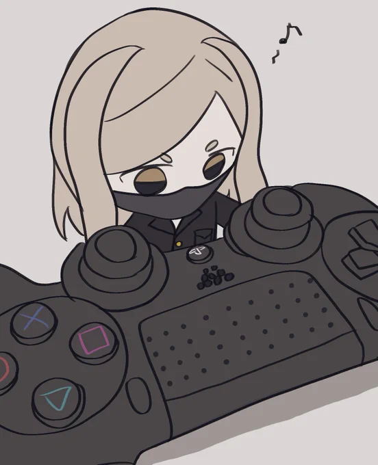 うちのチヨぬいはコントローラーがすき 