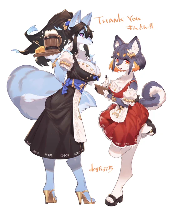 Thank you for commission!🐺🐶衣裳お仕立てしました!
https://t.co/sjQ7Ljtanc #Skeb #Commission @skeb_jpより 