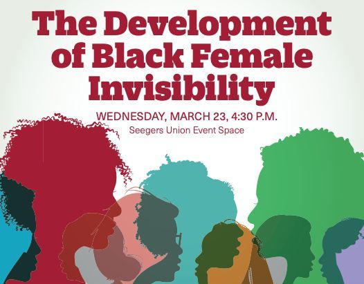 On behalf of the @MuhlenbergPsych, we'd like to welcome this year's Rosenberg Speaker, Dr. Ryan Lei 

He'll examine the concept of "intersectional invisibility," the idea that often, Black women get further marginalized in a cultural context, even compared to Black men.