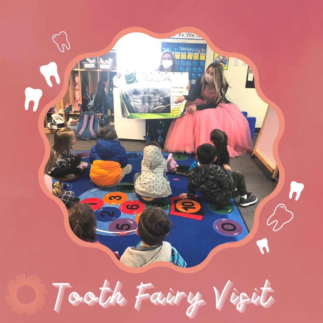 centro_ut's tweet photo. Your child's oral health is extremely important. These lucky kids were able to learn from the tooth fairy herself! https://t.co/q8OhG3LYf2