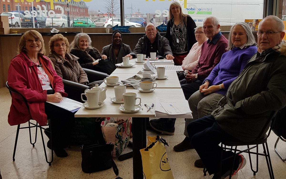 AgeUKWolves's tweet photo. Friendship Club members enjoying their meeting. https://t.co/YAU16OhijX