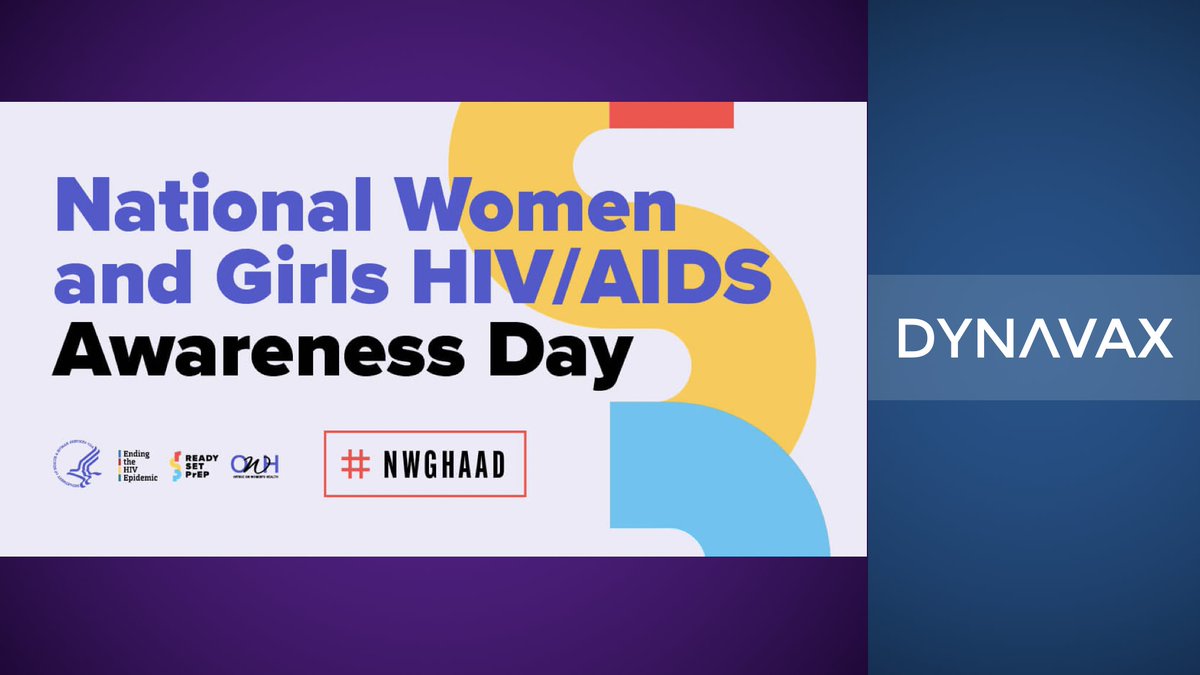 Today is National Women and Girls HIV/AIDS Awareness Day. Many people who are at risk for HIV may also be at risk for #hepatitisB. Know your #hepB vaccine options and complete the series to protect yourself and those around you. Learn more: bit.ly/3lvgheW #NWGHAAD