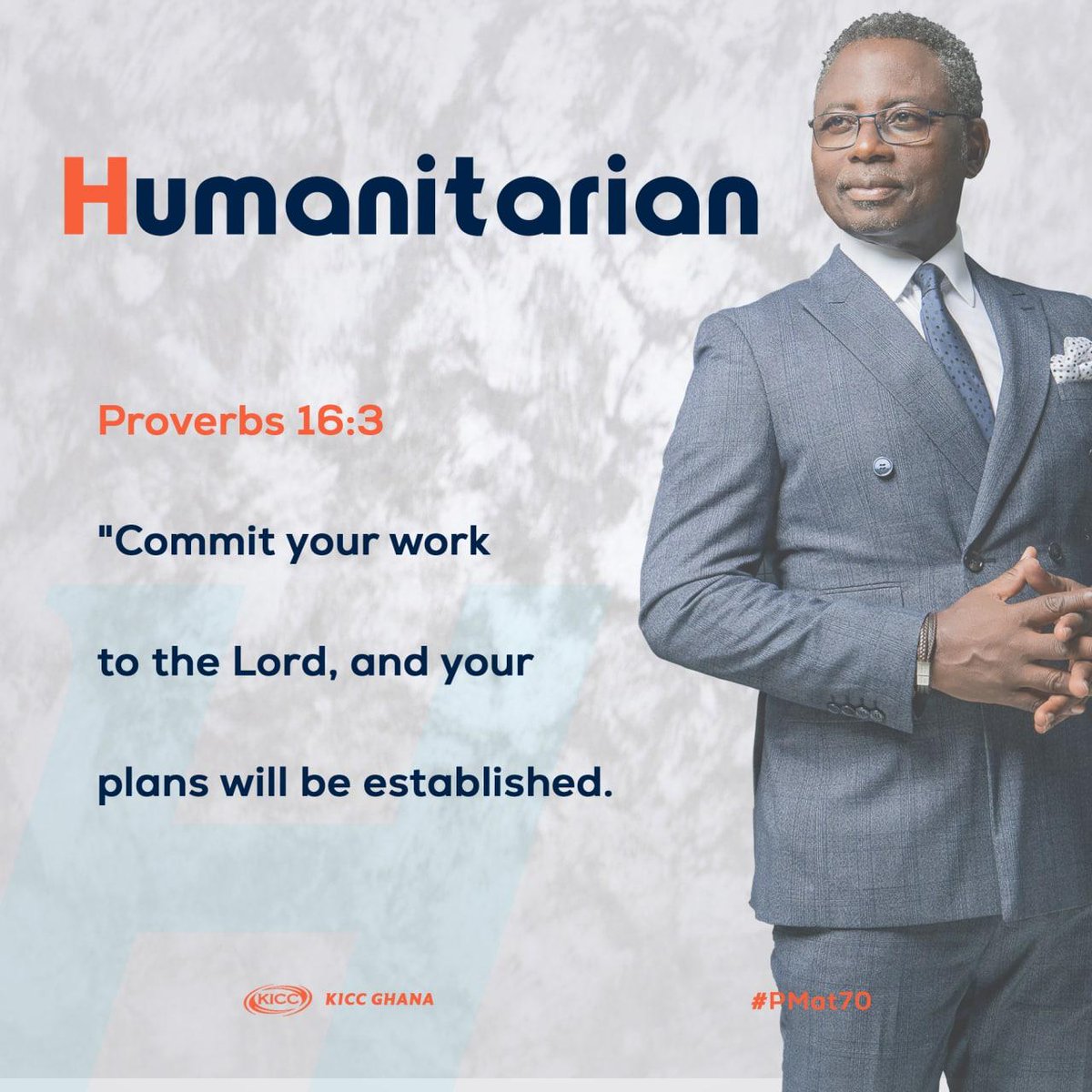 kiccghana's tweet photo. "Commit your work to the Lord, and your plans will be established.
Proverbs 16:3 "
#PMat70 #PastorMatthewAt70
#YearOfTakingOver #RaisingChampions
#Divineconnection #kicccelebrates
#ThrowbackThursday #WinningWays https://t.co/Zk3kLMWDek