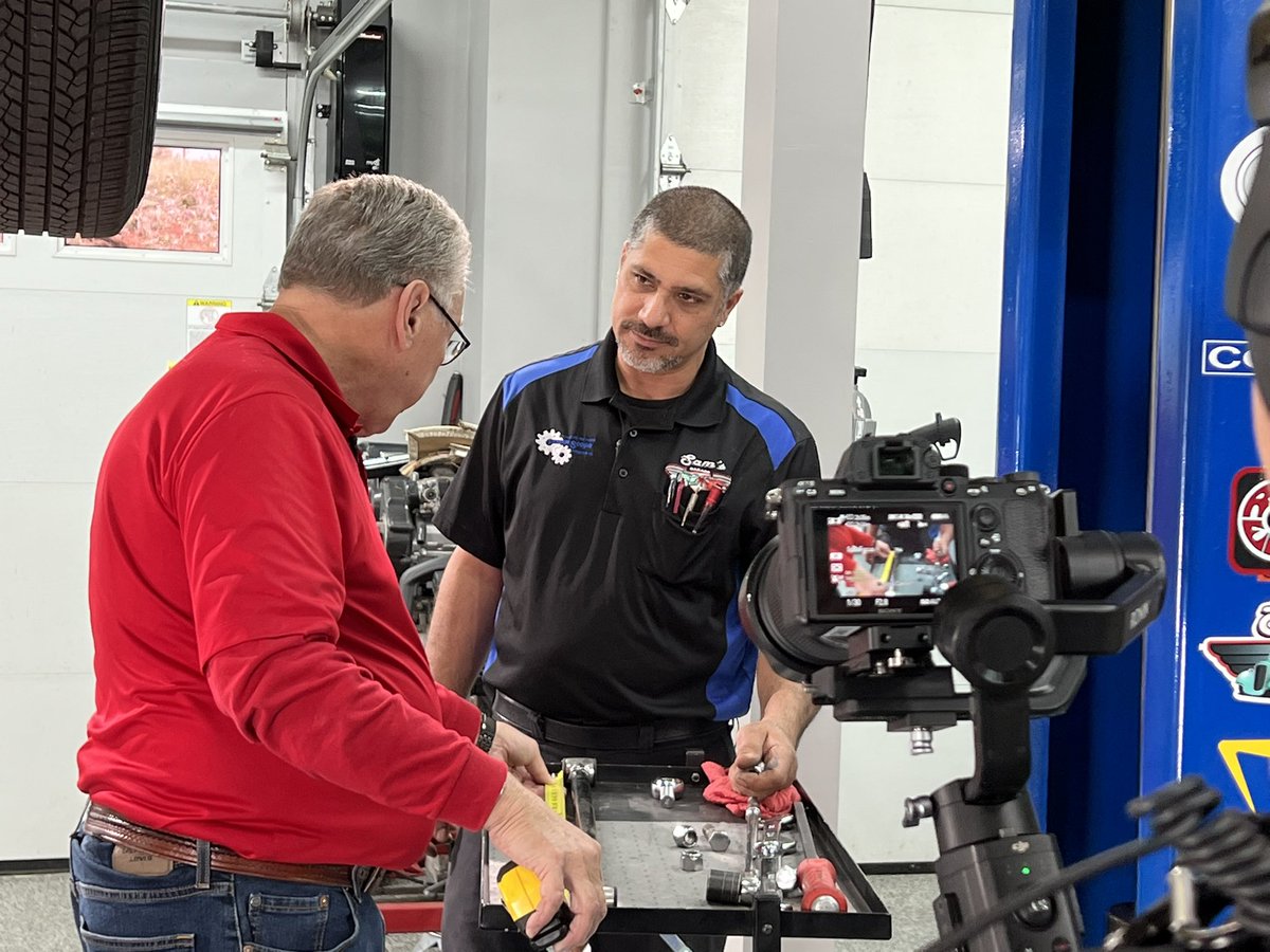 On set with <a href="/RodEndSupply/">Rod End Supply</a> installing rod ends on this gorgeous 32’ custom hot rod.