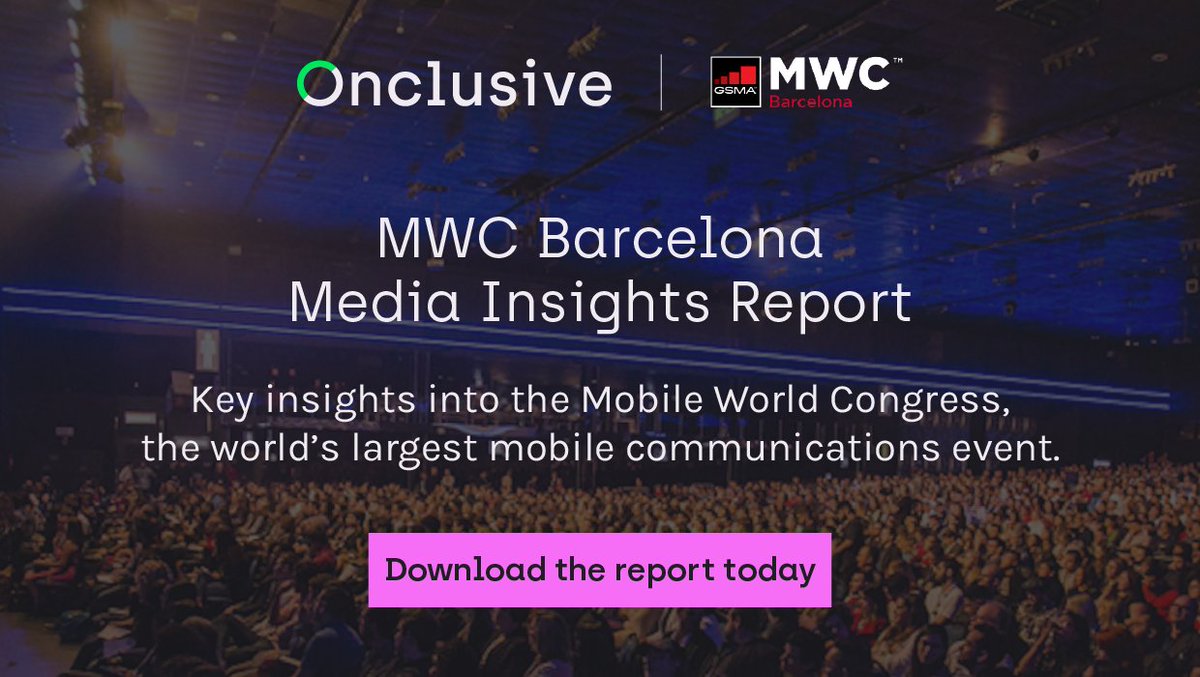 Download our new #MWC22 media insights report ow.ly/iojg50Ig9IY capturing key mainstream and social media trends during <a href="/MWCHub/">MWC</a>, the most influential #mobilecommunications event.