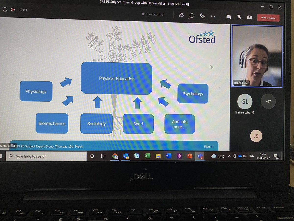 Excellent input from Hanna Miller HMI, Ofsted National Leader — Physical Education, for St Ralph Sherwin CMAT PE Subject Expert Group this evening.  <a href="/SRSCMAT/">St Ralph Sherwin CMAT</a> @ofstednews