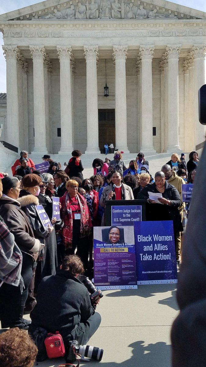 ComfortIJT's tweet photo. @NCCUSA @copeytwo "We're pushing to make herstory in our time" and confirm Judge Jackson to #SCOTUS #MercyJustice https://t.co/bZ3ZGS84Vq