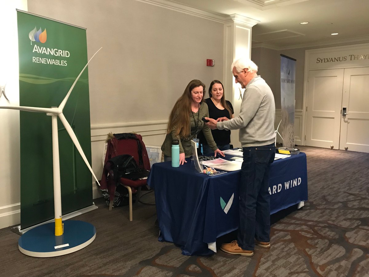 CommonwealthWND's tweet photo. Our Fisheries Liaison Caela Howard attended the 2022 #Castafari #BigGameFishingSeminar and connected with hundreds of fishermen. Avangrid Renewables is committed to working with fishermen of various gear types who are most likely to be affected by #offshorewind development. #tbt https://t.co/jPDzhlYqvw