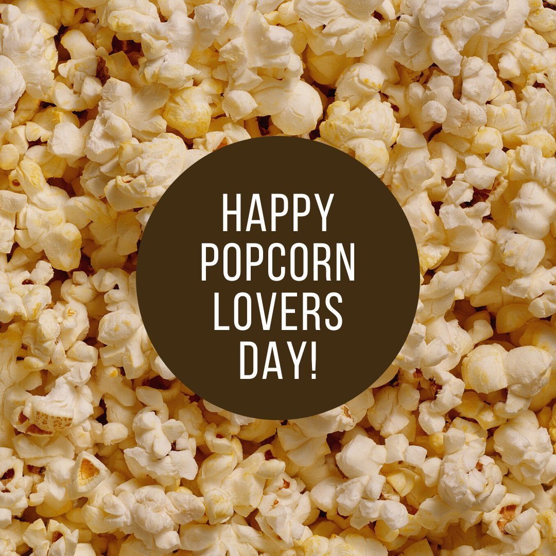 National Popcorn Lovers Day
