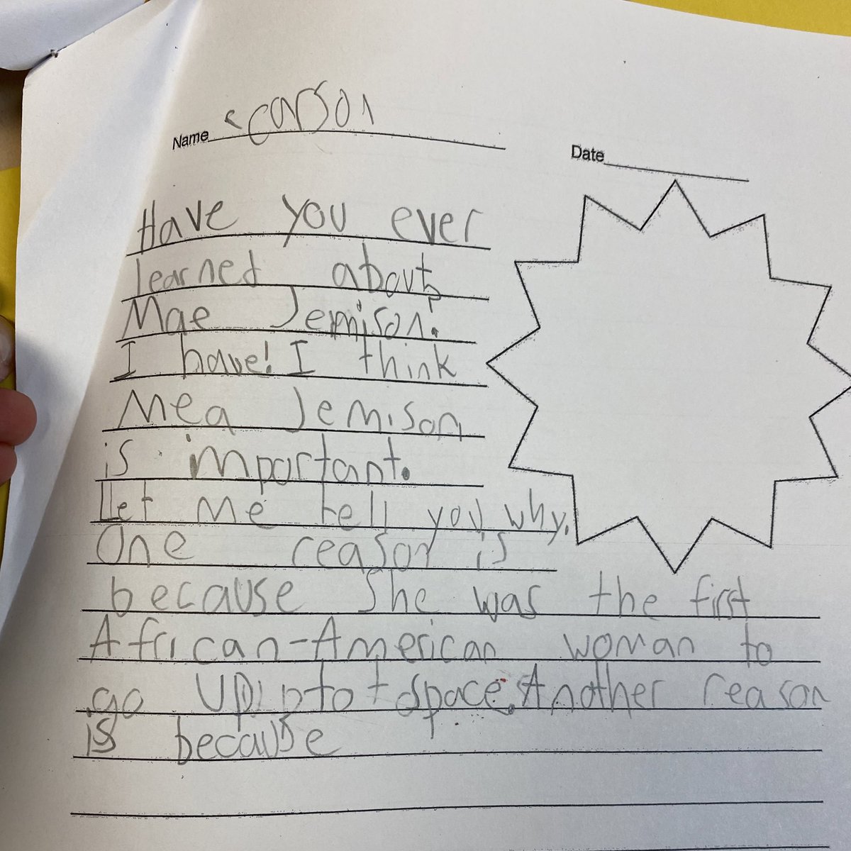 Students in <a href="/MsMcDonald19/">Ms. McDonald</a>’s class are writing an opinion piece as to who they nominated as an important woman in history by using facts from articles they read. <a href="/AACountySchools/">AACPS</a> <a href="/AacpSeril/">AACPSeril</a> #WomansHistoryMonth