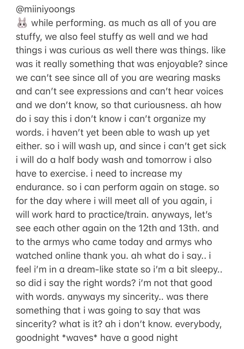 miiniyoongs's tweet photo. [220311 Jungkook Instagram Post]

🐰 this post will disappear :)

* video translation in images attached https://t.co/qGmL4VoUdB