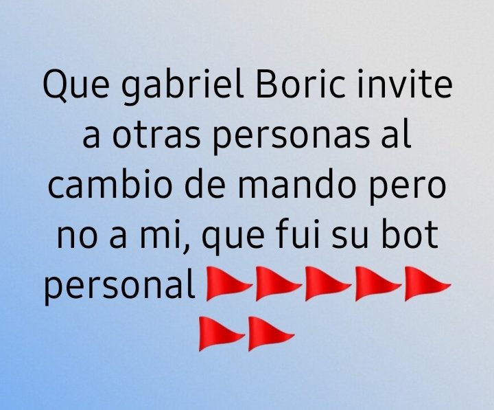 lunakuyenn's tweet photo. @gabrielboric #squartle #cambiodemando https://t.co/5DgMWGvf93