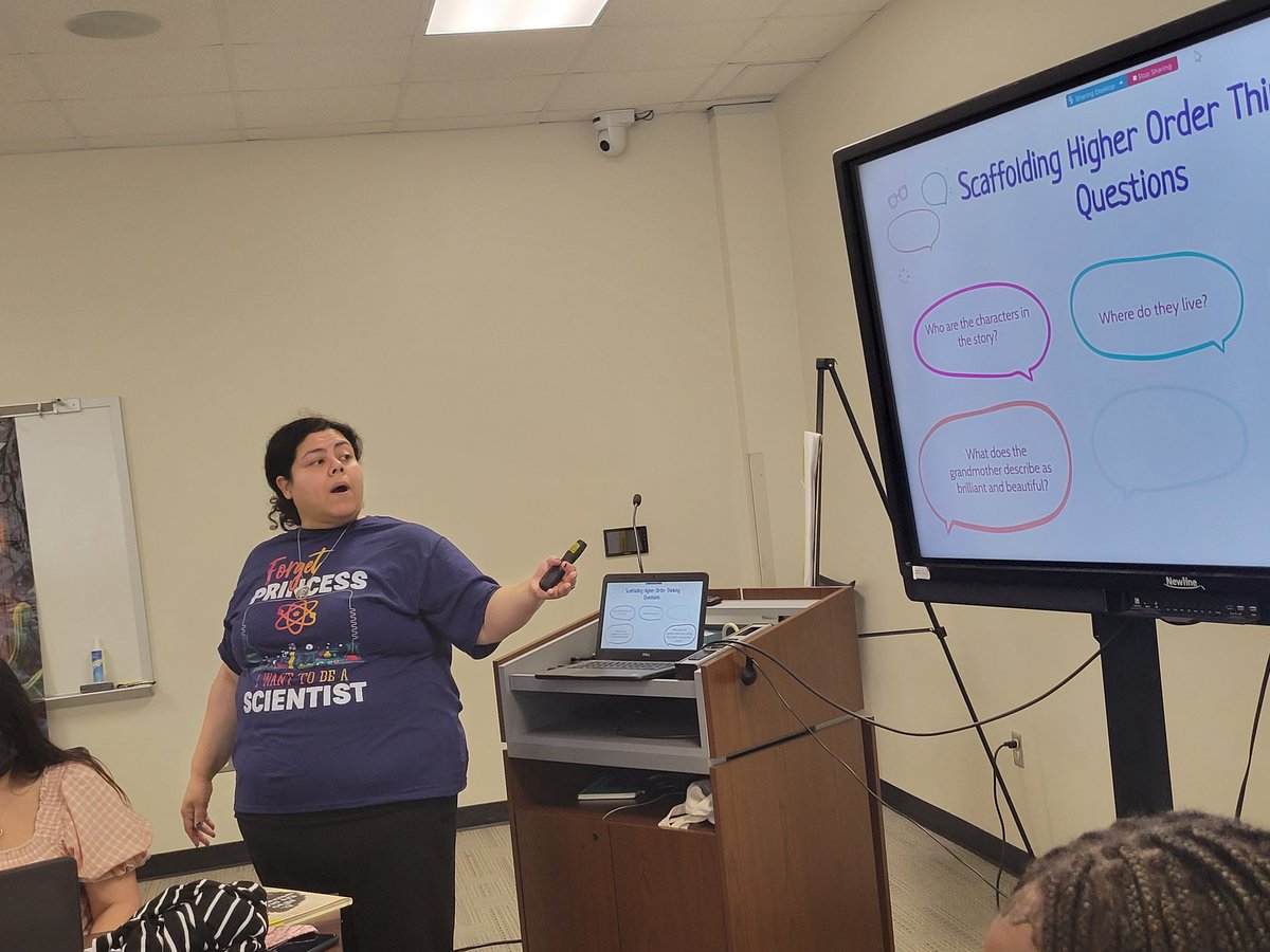 Khrissy0329's tweet photo. Thank you @JanethLovsBooks for sharing your expertise with Team One today! @DrCrystalWatson @edwards_demedia @IndiaRatliff10 @ELAted_in_TX https://t.co/lhMBs2RPPJ