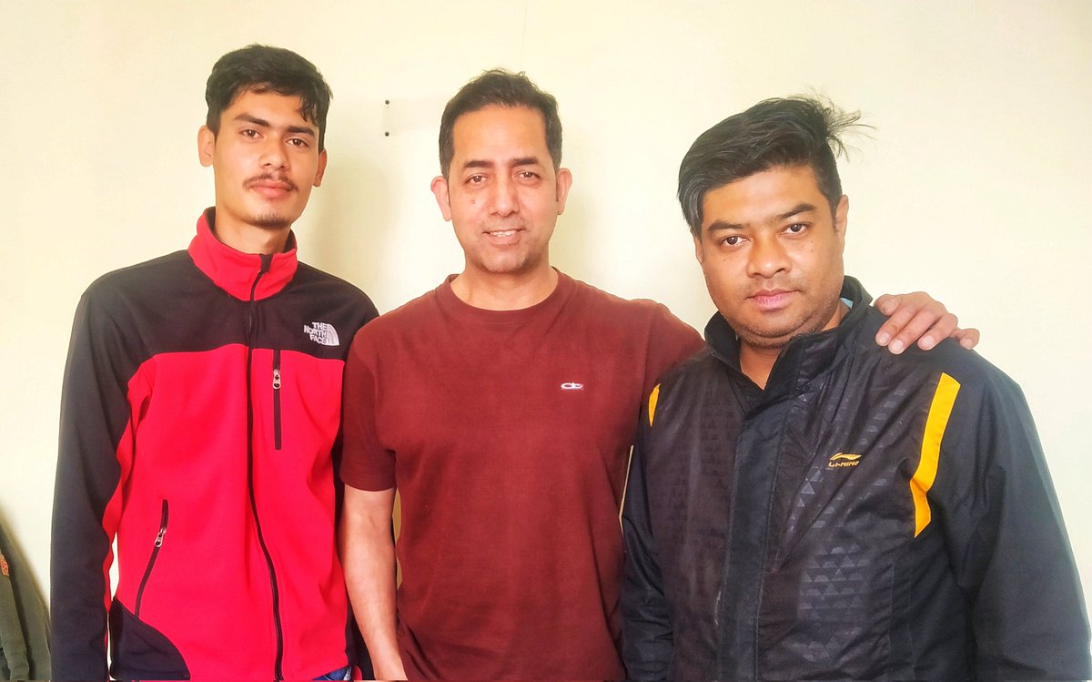 BishwashThapa_'s tweet photo. Great time spent, full of knowledge and excitement 🤍
#DonDirector #NepalFootball #himalayaroadies
#NSJFPulsarSportsAward https://t.co/W4k1i4kjJM