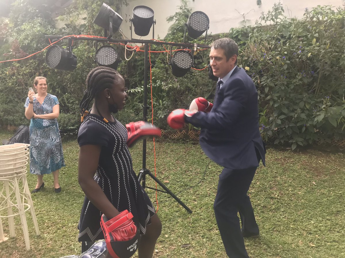 UKinUganda's tweet photo. Delighted to host #CommonwealthDay celebrations today in 🇺🇬, where we are celebrating values of the Commonwealth, particularly diversity &amp; inclusion in the sports sector in 🇺🇬 as we countdown to key #CommonwealthDay activities this year.#CommonwealthDay https://t.co/xyxVLhwmYP