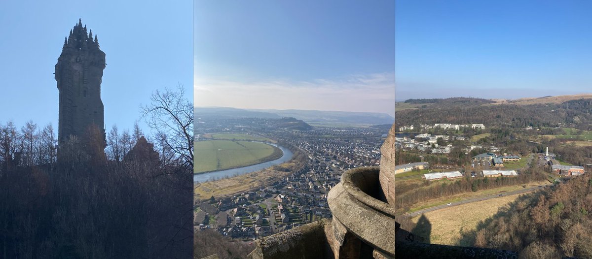 VHTStirling's tweet photo. Yesterday's trip to the National Wallace Monument with our new outreach teachers and 5 of our learners studying SQA Scottish Studies - what a day for it! #sunny #scotland #StirlingLovesLearning #learningbystealth #StirlingTendingTheLight https://t.co/8mh0oW29b1