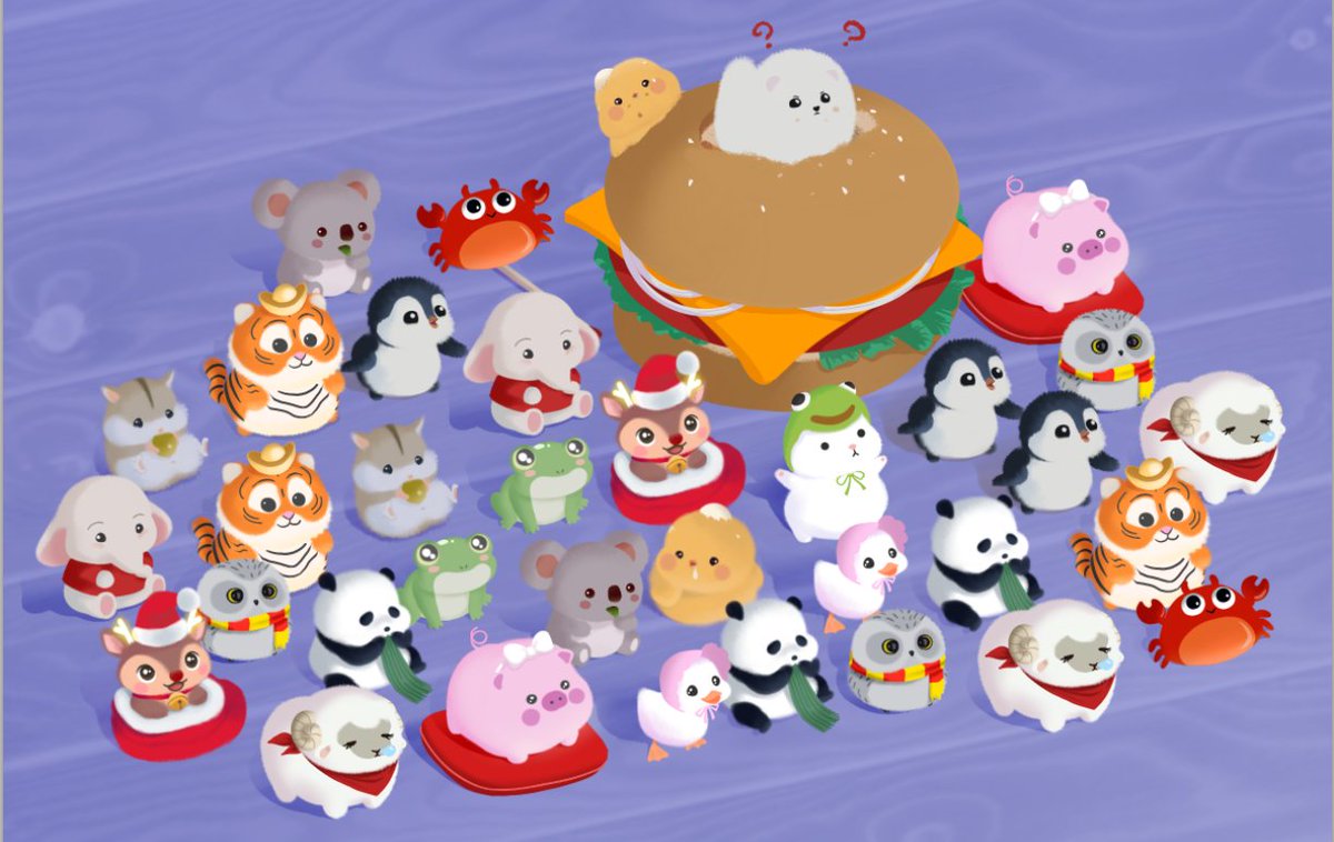 Thanks to <a href="/jerlevitan/">jeremy levitan</a> for adopting 2 Elephants #Tamutamee last week.

Could you find them?

#NFT #NFTs #NFTCommunity