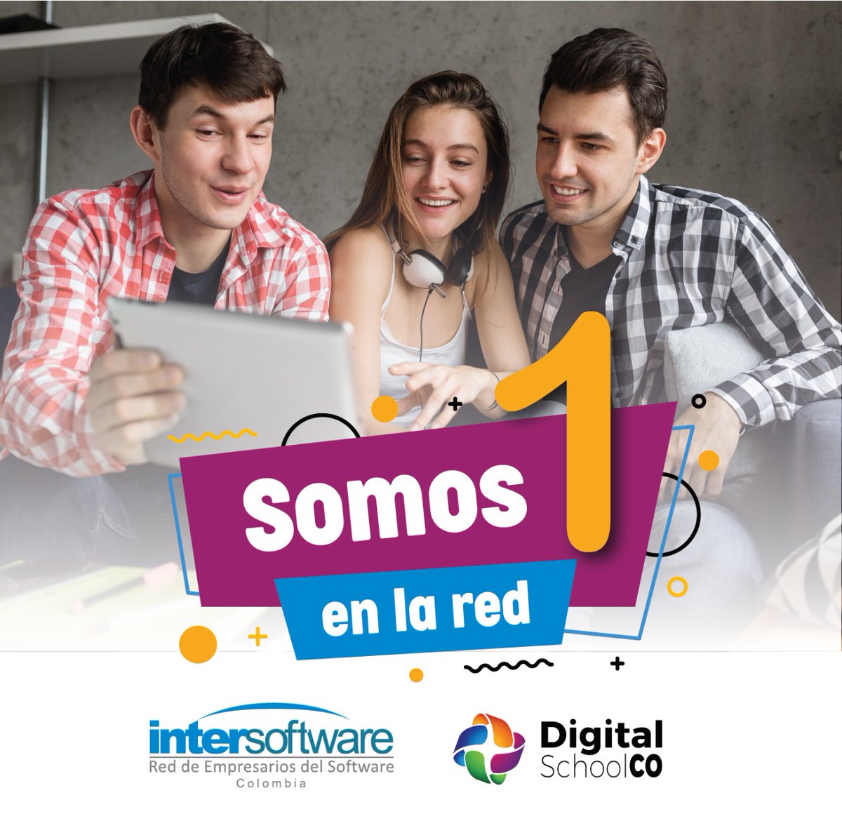 DigitalSchoolCO's tweet photo. Próximamente encontrarás toda la información de Digital School en el perfil de LinkedIn de nuestra casa Intersoftware | Red de Empresarios del Software de Colombia. Allá te estaremos esperando para seguir más conectados. #Somos1enlared https://t.co/rMBVfgPtew