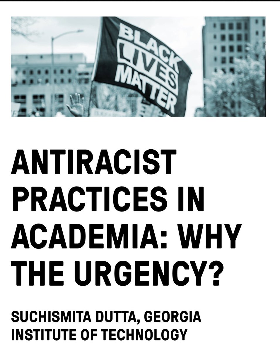 Huge thanks to the Center for Interdisciplinary Teaching &amp; Learning, at Boston University for publishing my piece on antiracist practices in academia. <a href="/BUCGS/">College of General Studies, Boston University</a> 
Check out this timely and powerful special issue. 
sites.bu.edu/impact/previou…