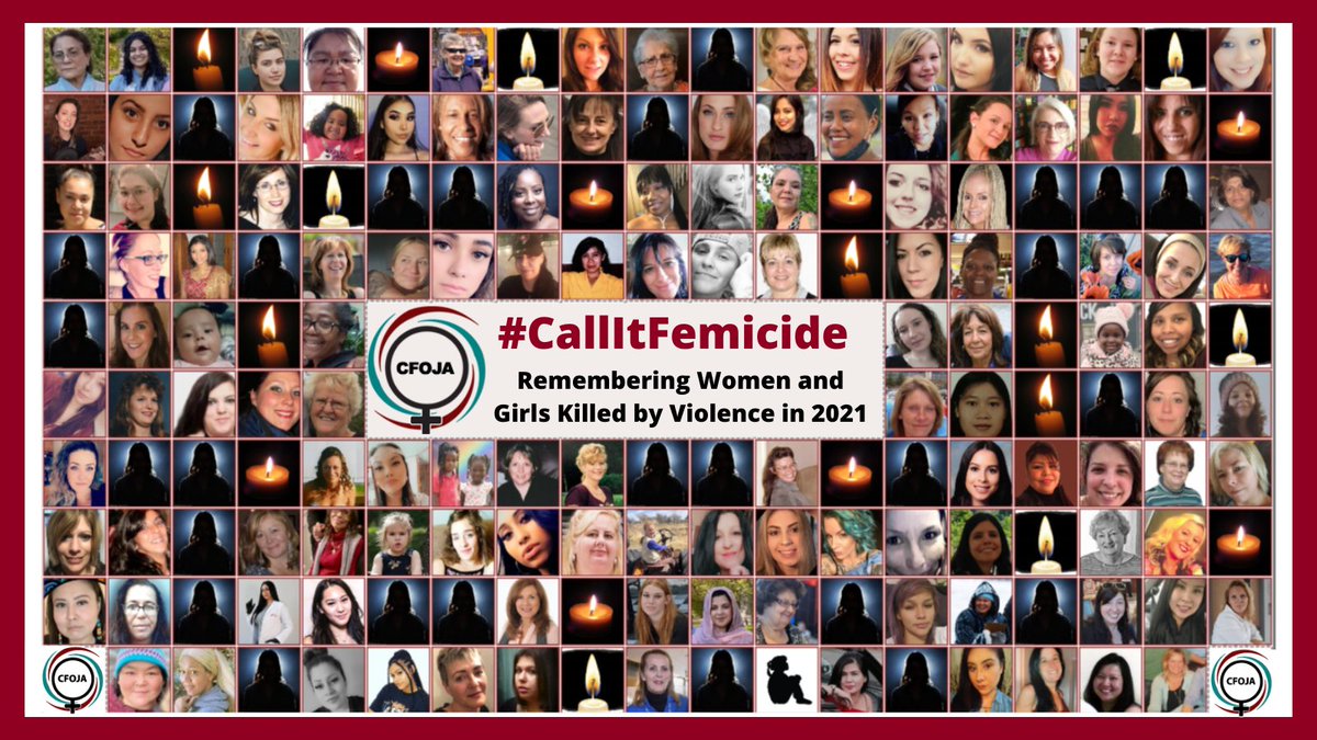 Each image below represents the 173 women or girls killed in Canada in 2021.

They also represent a 26% increase in such killings compared to pre-pandemic year 2019.

When will it be enough to get real action from our leaders?

How many does it take, #Canada?

#CallItFemicide