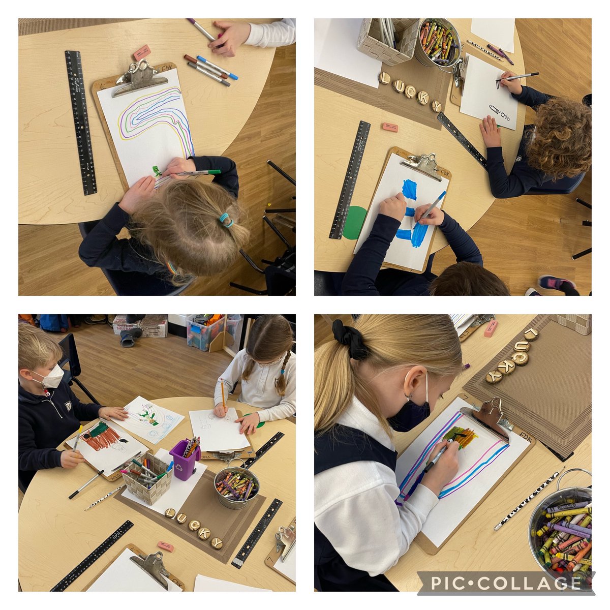 Vincentkinder1's tweet photo. Can you build a leprechaun trap? First we built it, then we drew out the finished product down to every detail! 🌈⭐️ https://t.co/FLVZd9mZWJ