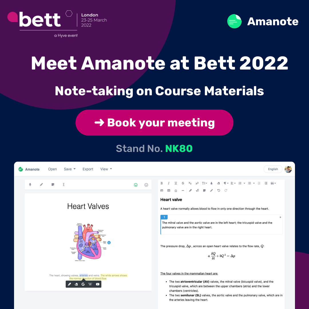 Amanote_EdTech's tweet photo. Amanote will be attending #Bett2022 😃 Meet us at our stand NK80 or book a meeting with us ➡️ https://t.co/G3dOnBCxSK https://t.co/mcGjjyHMzL