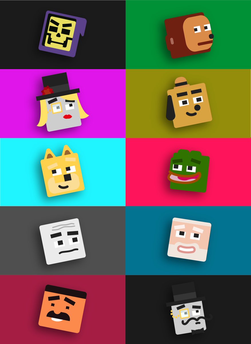 Amazing contribution from our dear friend and community member <a href="/iArskyy/">Arsky</a>… these will be worn with pride!

Which is your favorite?

Read more on how to become a contributor here: blog.meme.com/2022/03/10/mem…