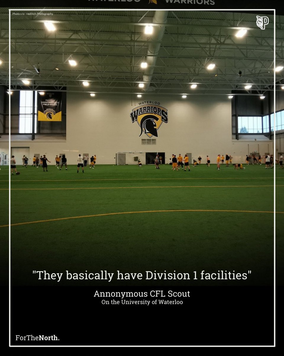 The University of Waterloo is hosting the CFL Ontario Regional Combine today. 

This school has come a long way 👀

#ForTheNorth | #USPORTS | #CFL