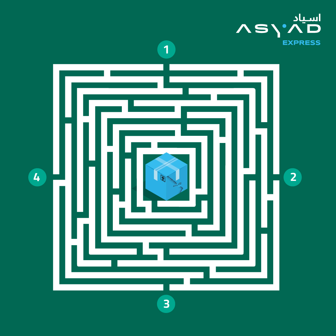 AsyadExpress's tweet photo. حدد الطريق الصحيح للصندوق 😎
#أسياد_إكسبريس
Find the right way to the box 😎
#Asyad_Express https://t.co/ll7eJhuhCu