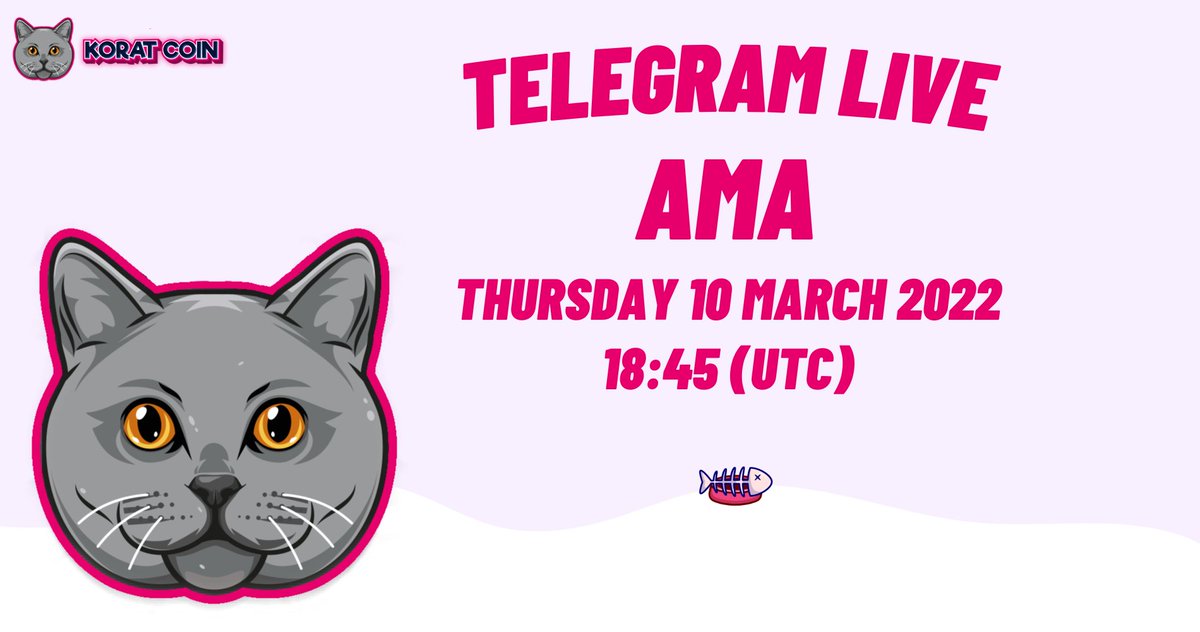 Our Ama will be today before launch. Don't forget join in our telegram ! 
t.me/koratcoin

#koratcoin #BSC #Memes #DeFi #cryptocurrency #Crypto