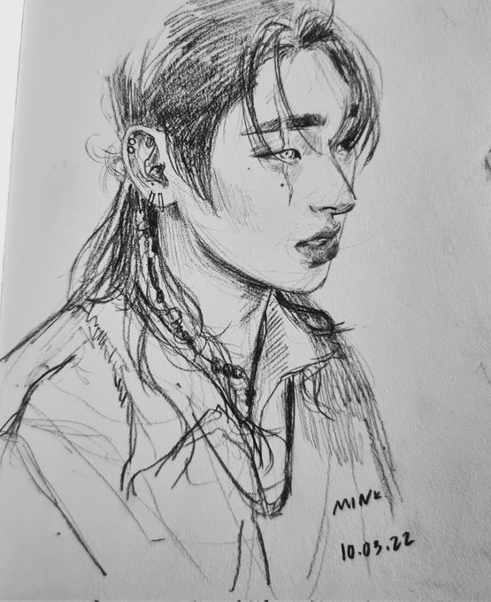 and a mingi one <3 
#ATEEZFanart #민기 