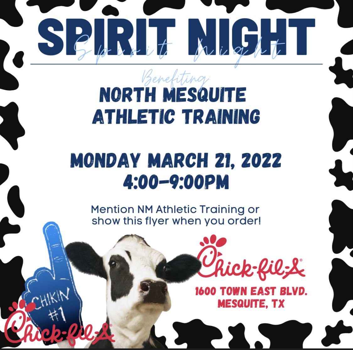 Mark your calendar’s!!