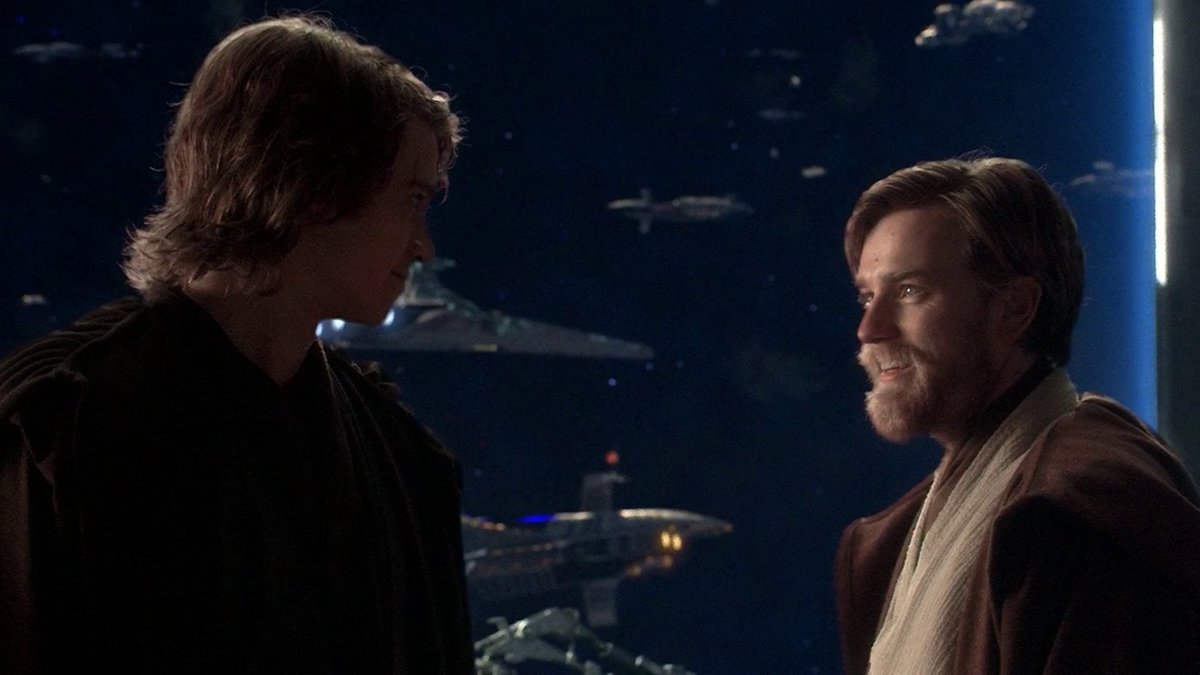 SWEchoes's tweet photo. Hayden Christensen à propos des retrouvailles avec Ewan McGregor pour la série #ObiWanKenobi :

« Dès que tu m'as vu, tu as dit « Hayden ! », tu avais prononcé mon nom comme si nous étions des amis de longues dates. Tu m'avais fait un gros câlin, ça signifiait beaucoup pour moi » https://t.co/TCJJnCjUVj