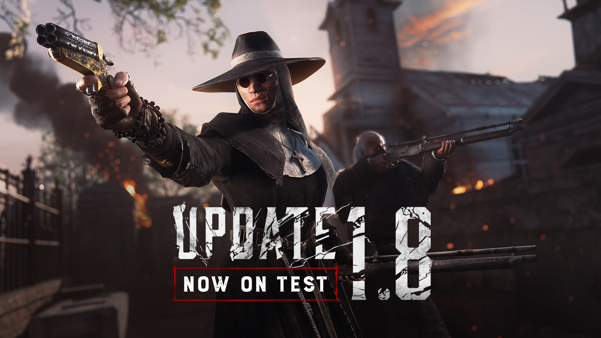 Hunt: Showdown on Twitter: "Hunters, Update 1.8 is now available on the  Test servers. This update is focused on bringing client &amp; server  performance improvements, map changes, an update to Cain as