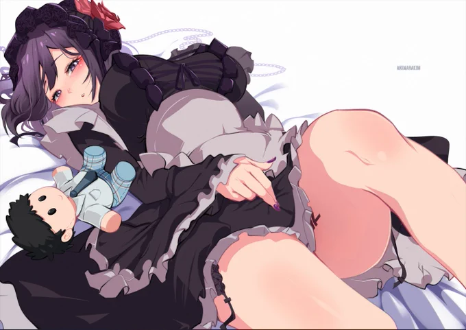 Commission dId Thank you so much @otakunotion hope you having great day👍🙏

I just research the meaning symbol Shizuku tan leg I found... 